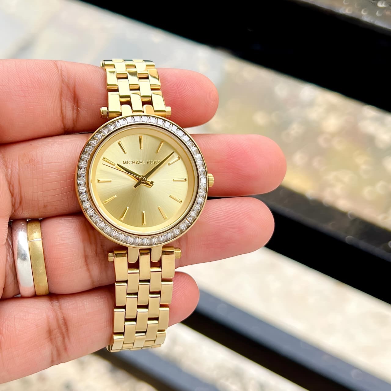 Michael Kors Ritz Chronograph Classy Look Watch for Women Under 5000