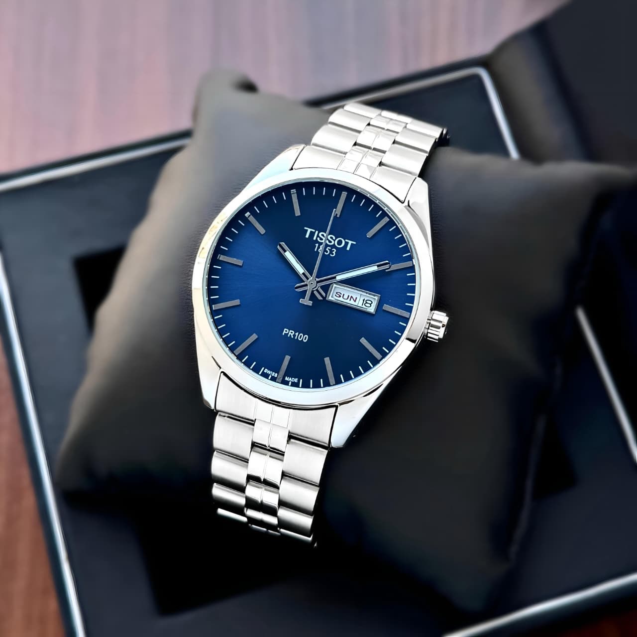 Best Quality Tissot PR 100 Day & Date Watch for Men Under 3000